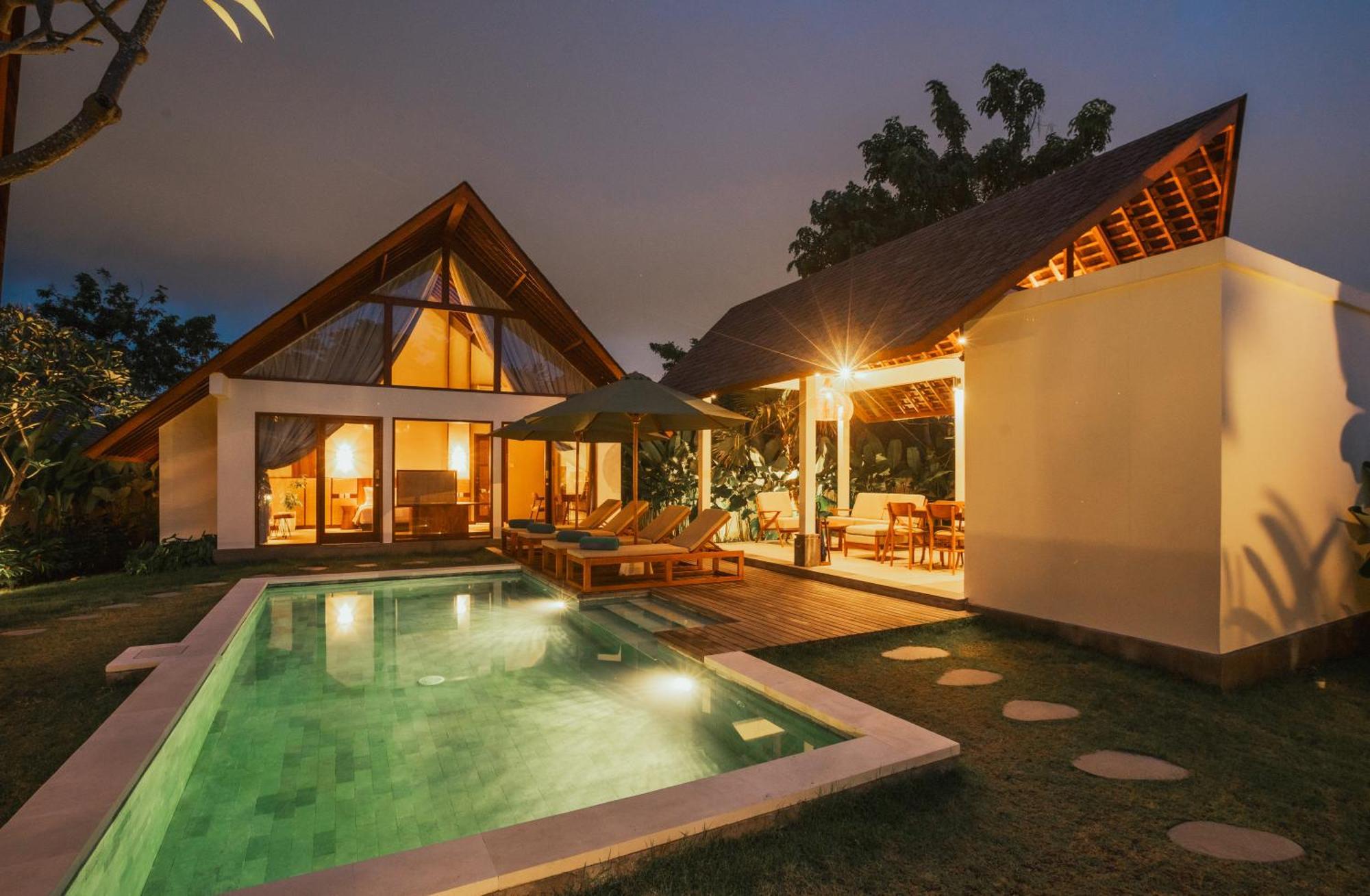 Arpana Luxury Private Pool Villas Jimbaran Exterior foto